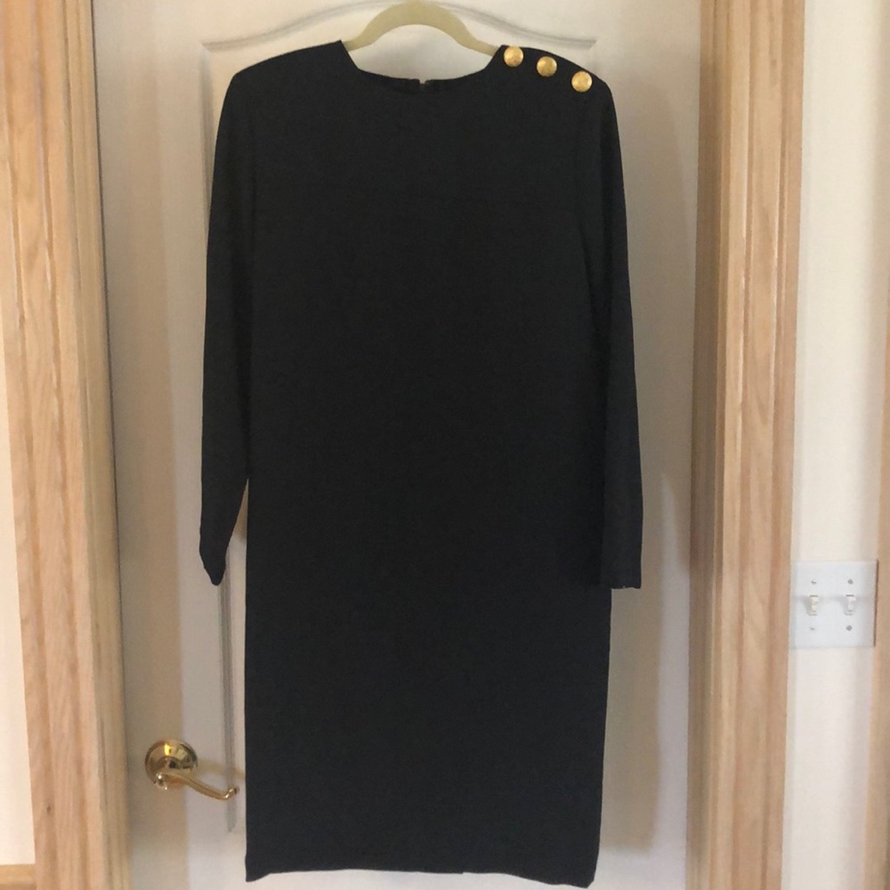 Black chaus dress